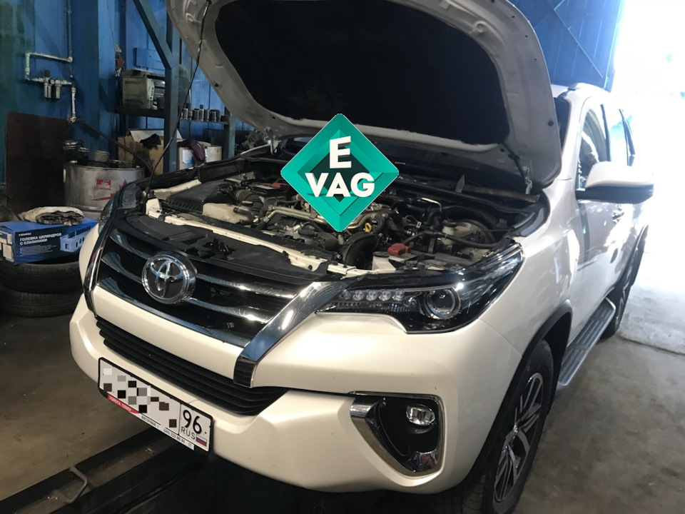 🚀 TOYOTA FORTUNER 2.8 D 177 лс 1GD-FTV. Чип-тюнинг и EGR OFF ...
