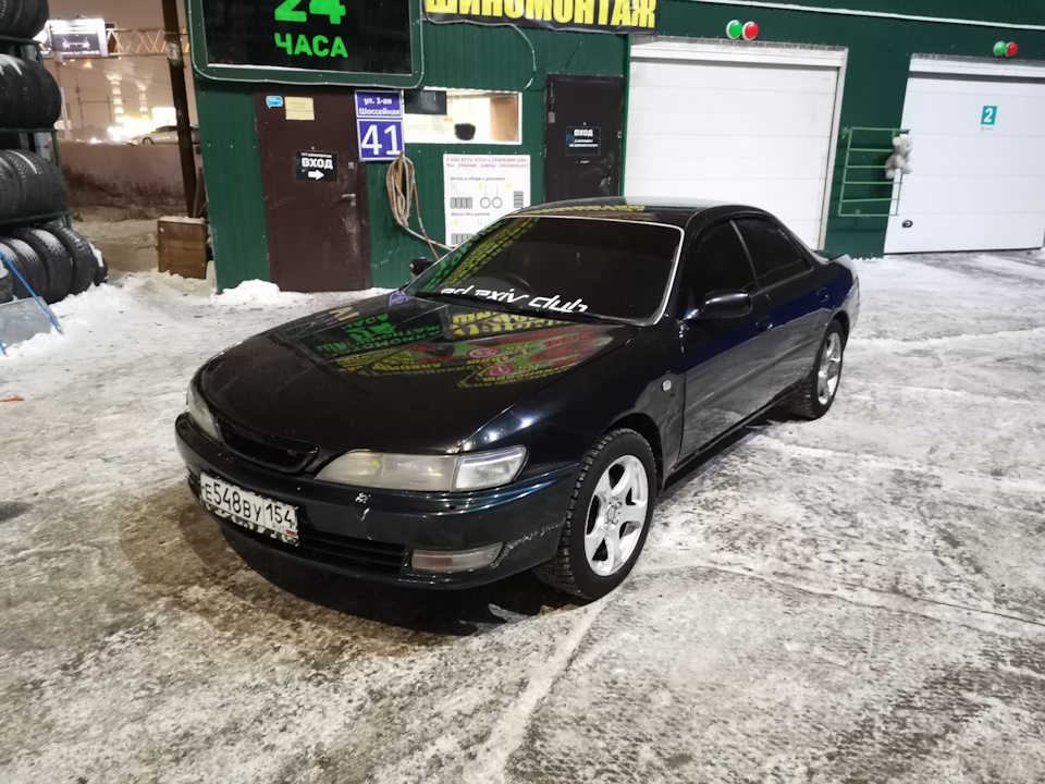 Полировка фар toyota carina ed