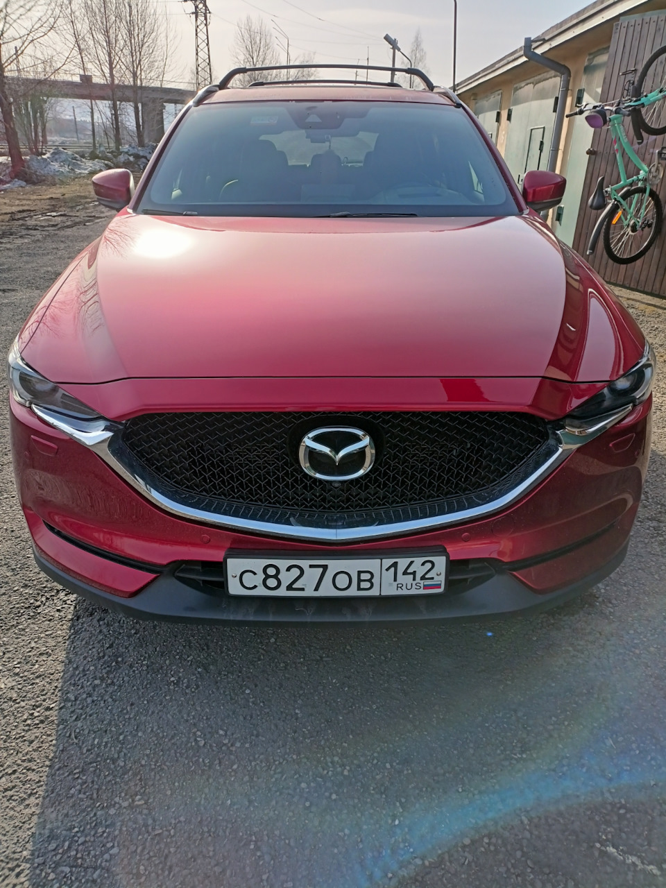 IQOS и ветровики — Mazda CX-5 (2G), 2,5 л, 2020 года | аксессуары | DRIVE2