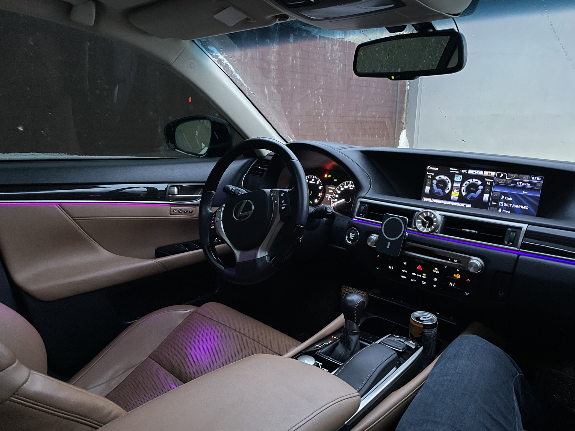 Управляемая rgb подсветка салона. — Lexus GS (L10), 3,5 л, 2014 года |  стайлинг | DRIVE2