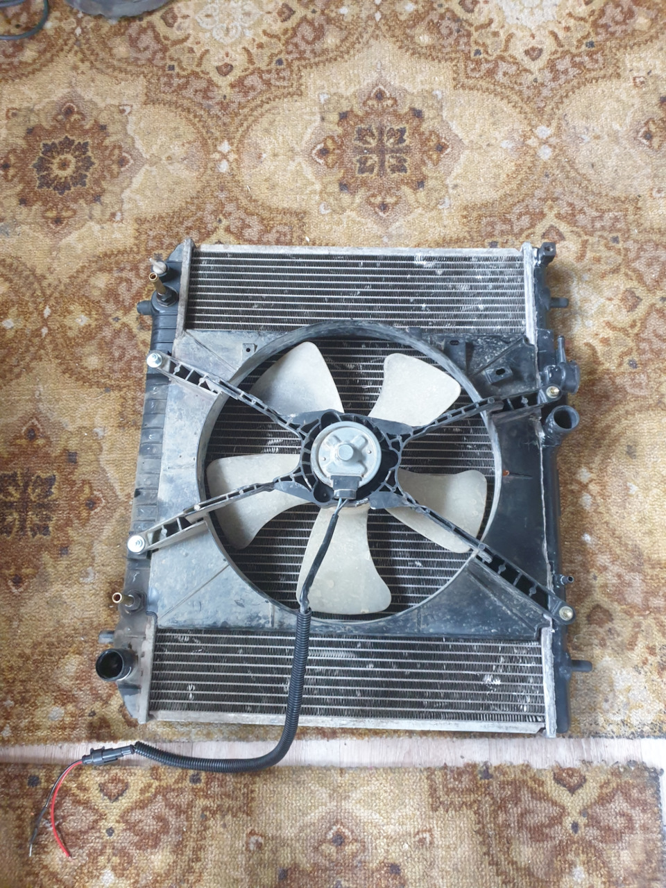 Удаление вискомуфты и установка электровентилятора. — Daihatsu Terios ...