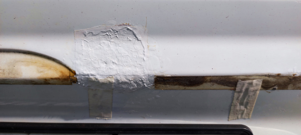 После того, как немного обработал и подкрасил — Ford Focus Hatchback II