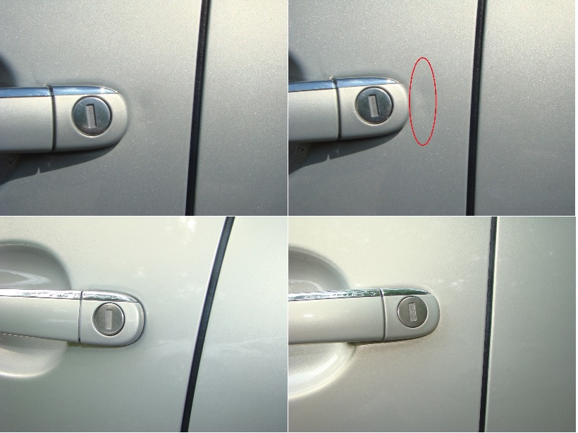 Правка вмятин_Заглушки в петли багажника — Volkswagen Polo Sedan, 1,6 л ...