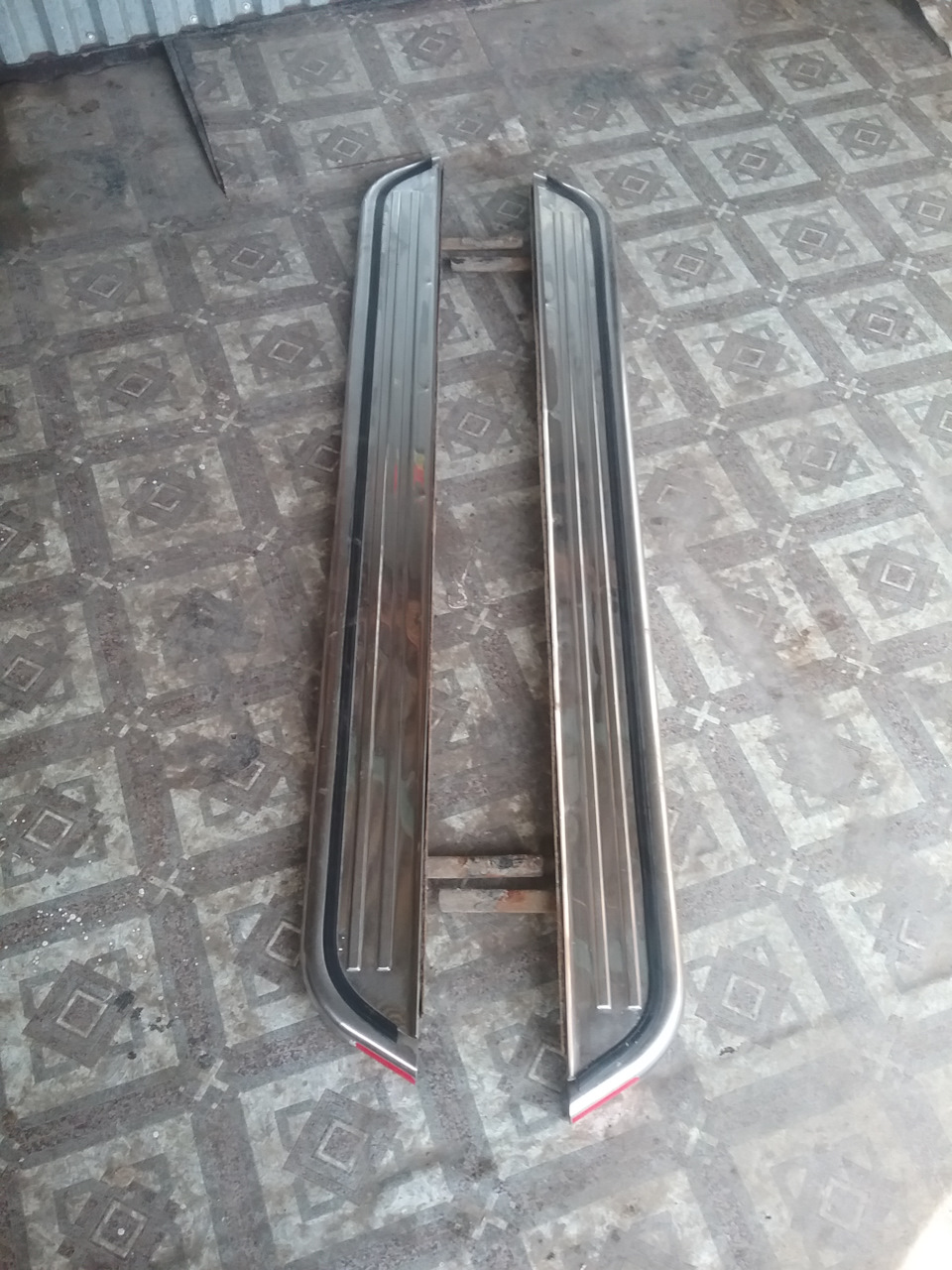 Пороги — Hyundai Tucson (JM), 2 л, 2007 года | тюнинг | DRIVE2