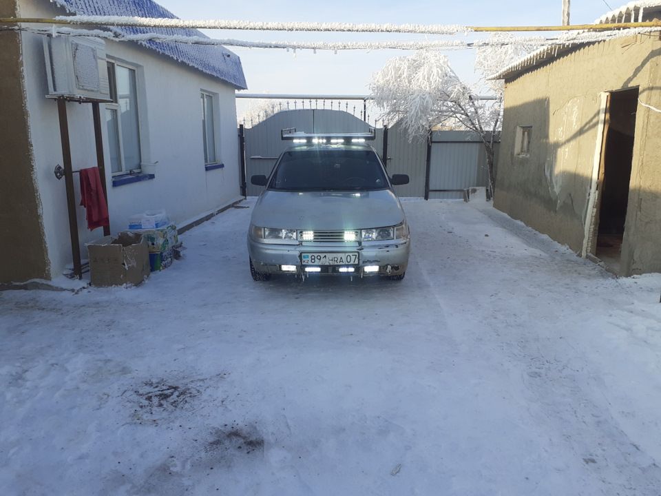 Ваз 2111 Большой Багажник на крышу+Лед — DRIVE2