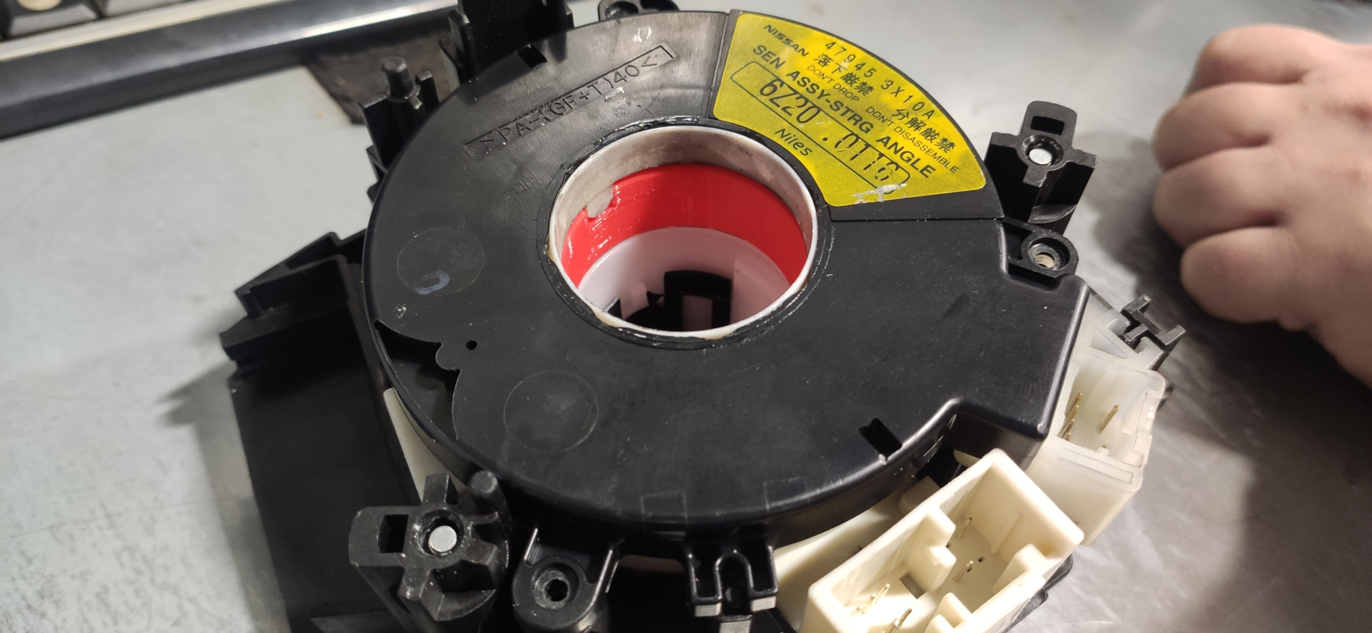 25567EB60A Адаптер переходник подрулевого шлейфа Nissan — DRIVE2