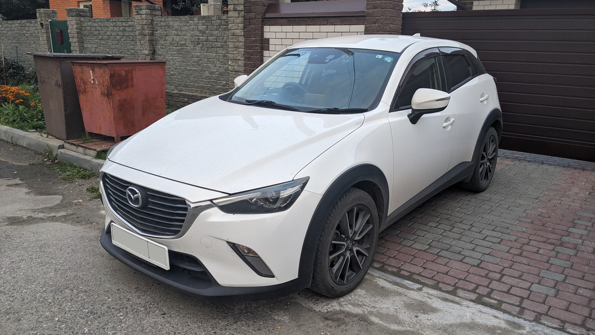 Mazda CX-3 1.5 дизельный 2015 | Mini White Pearl на DRIVE2