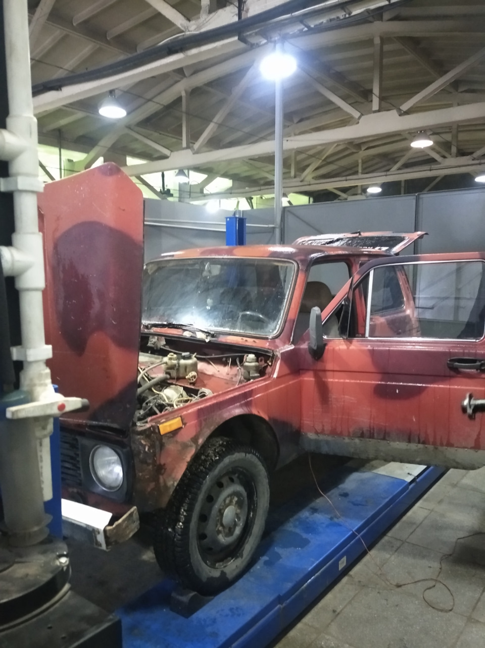 Такого я не ожидал — Lada 4x4 3D, 1,6 л, 1992 года | своими руками | DRIVE2