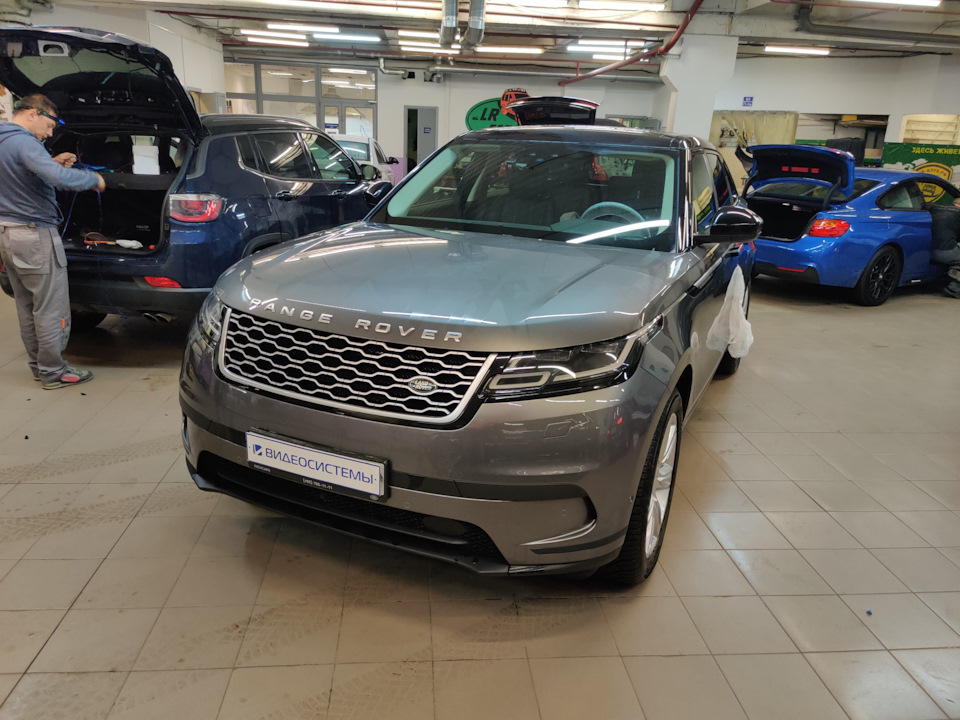 Дооснащение оригинальными опциями RANGE ROVER VELAR (адаптивный круиз ...