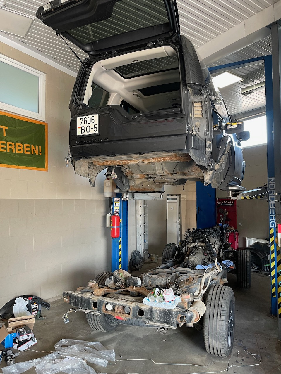Большое ТО — Land Rover Discovery IV, 3 л, 2013 года | визит на сервис ...