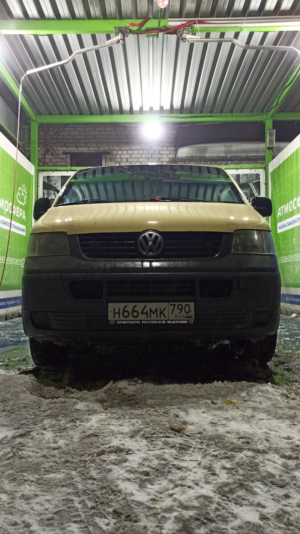 Учет + свет фар — Volkswagen Transporter T5, 2,5 л, 2006 года | просто так  | DRIVE2