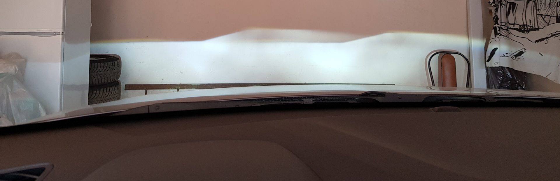 LED в ближний/дальний свет — Hyundai Creta (1G), 2 л, 2019 года ...