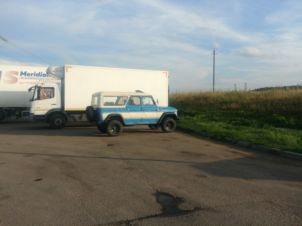 Photo from the logbook UAZ 3153
