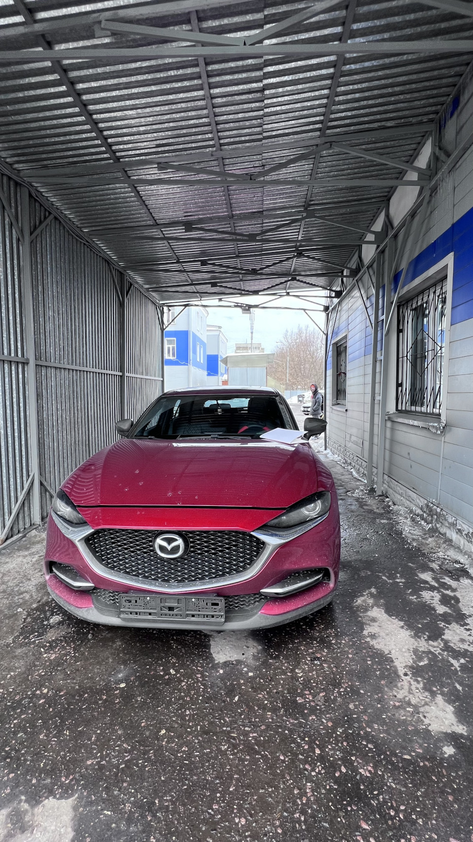 Части тела и другие приключения номеров — Mazda CX-4, 2 л, 2023 года |  другое | DRIVE2