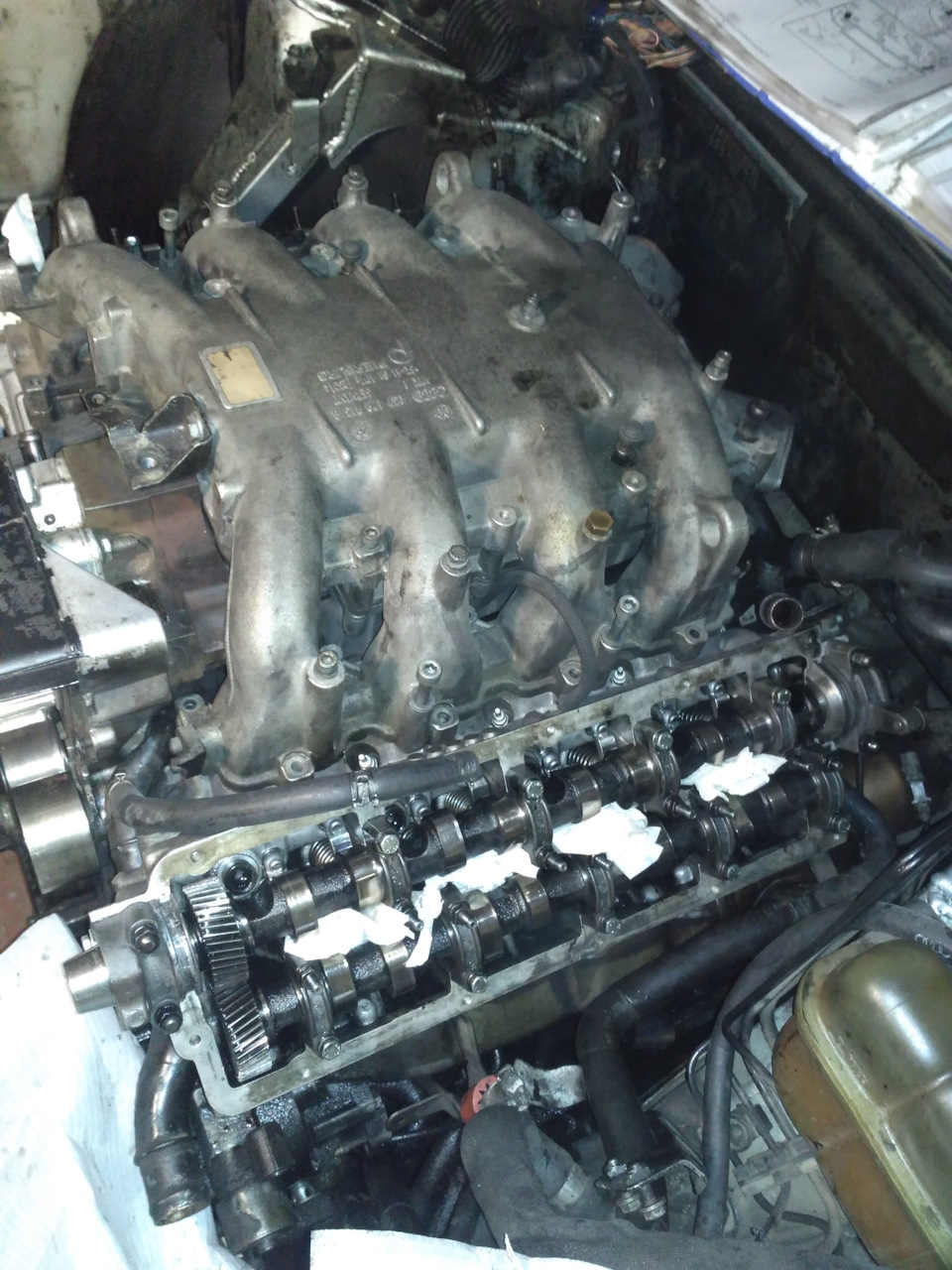 Прогар клапана или 50%-я капиталка. Часть 4 — Audi A8 (D2), 3,3 л, 2000 ...