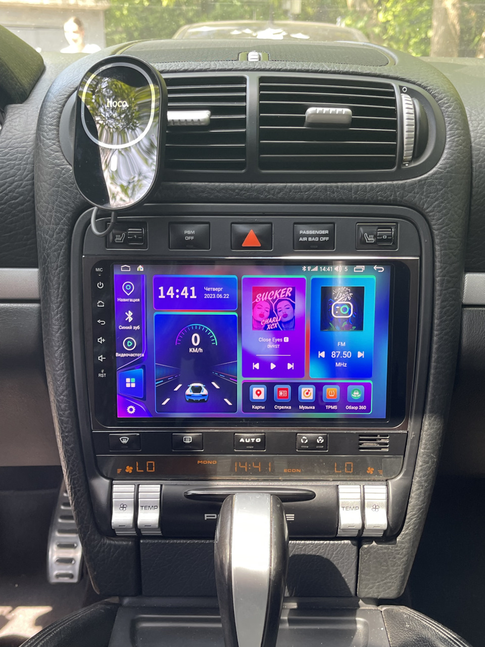 Android магнитола на Unistream7862 — Porsche Cayenne (1G) 955/957, 3 л,  2010 года | автозвук | DRIVE2