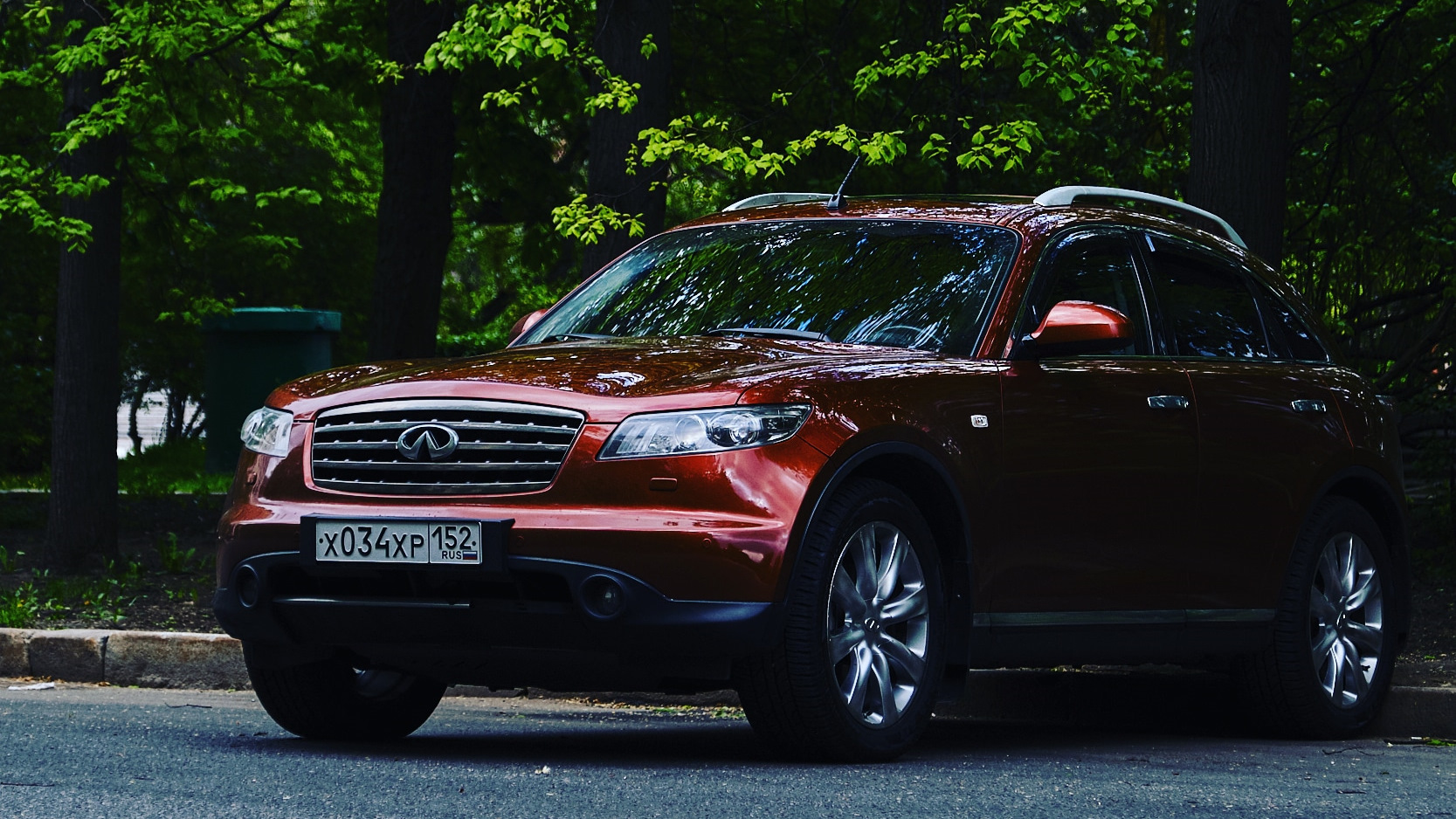 Infiniti FX (1G) 4.5 бензиновый 2007 | 45 328 л.с. на DRIVE2