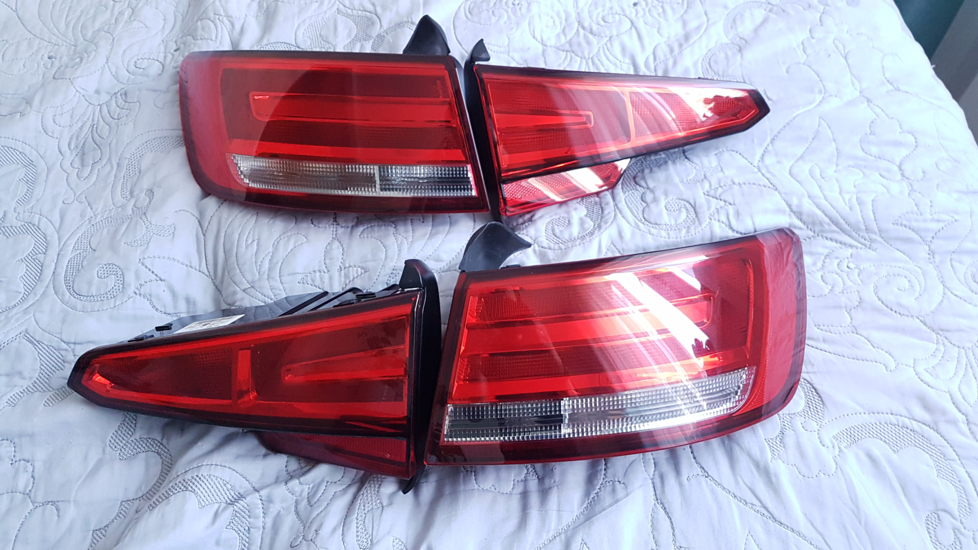 Установка задней LED оптики, детали, схемы и всё остальное — Audi A4 ...