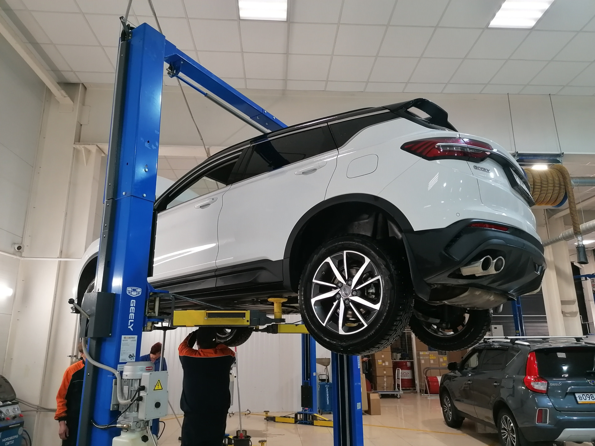 ТО-1 — Geely Coolray (1G), 1,5 л, 2021 года | плановое ТО | DRIVE2