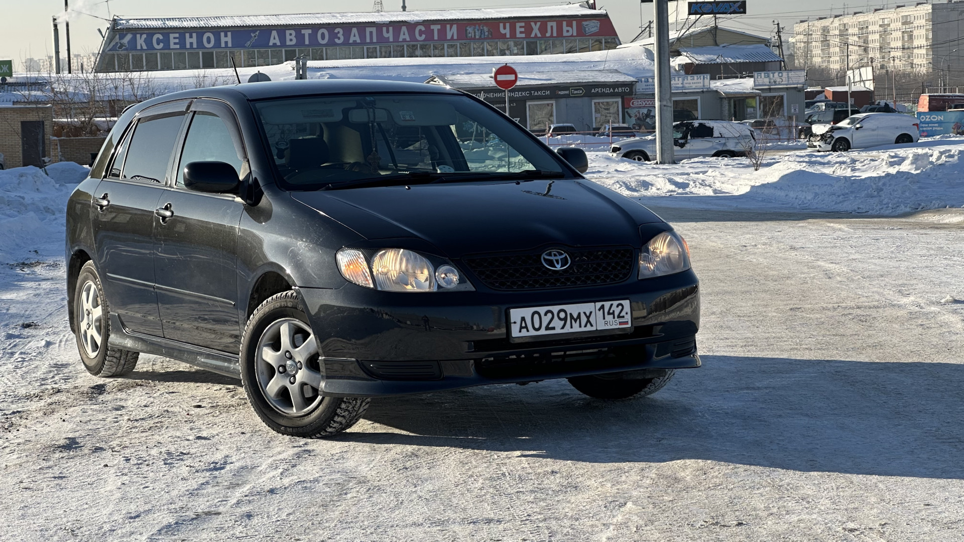 Toyota Corolla RunX 1.5 бензиновый 2001 | ♣️😈Темный Рыцарь😈♣️ на DRIVE2