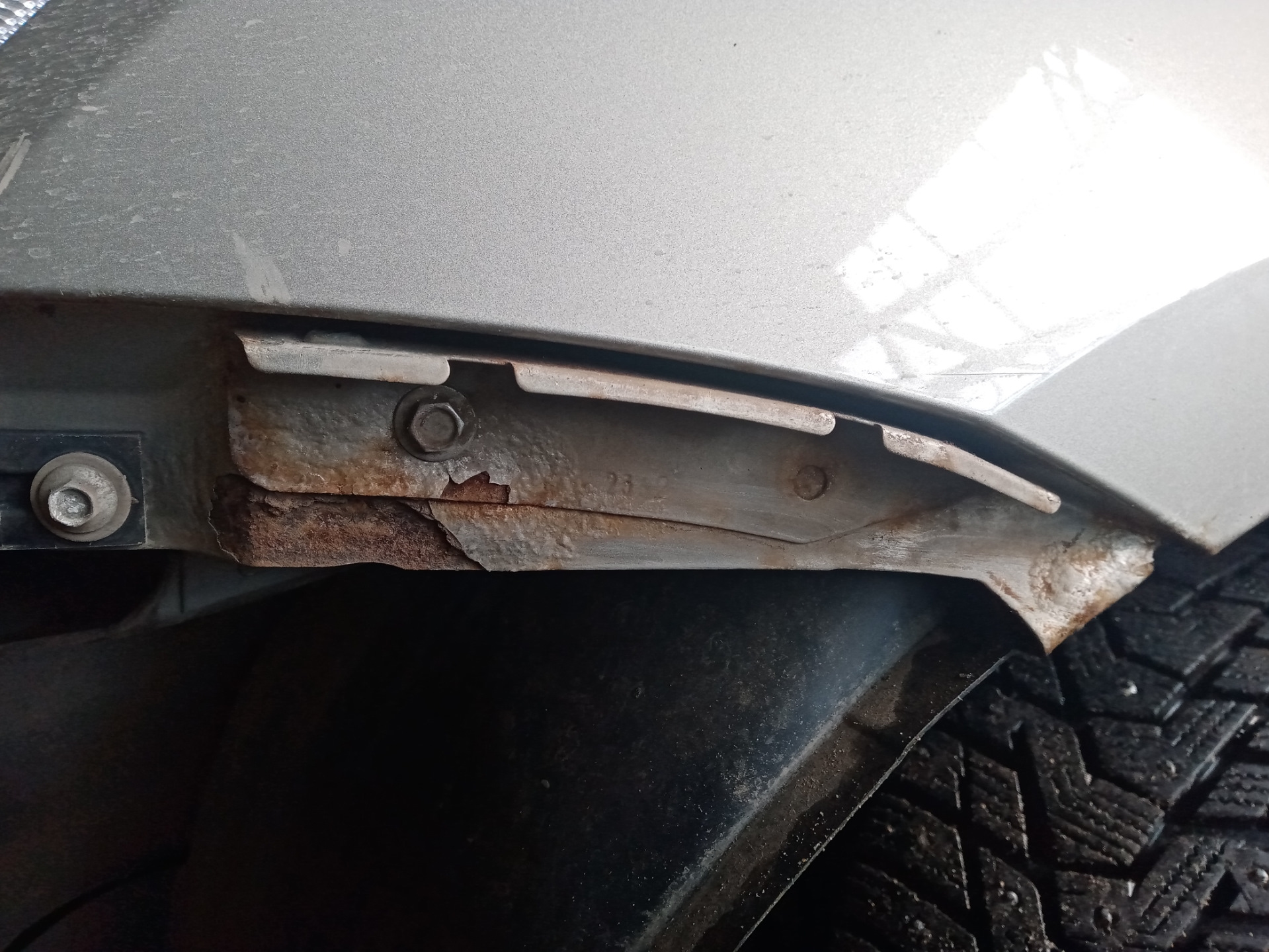 Ржа — Lada Гранта, 1,6 л, 2012 года | кузовной ремонт | DRIVE2