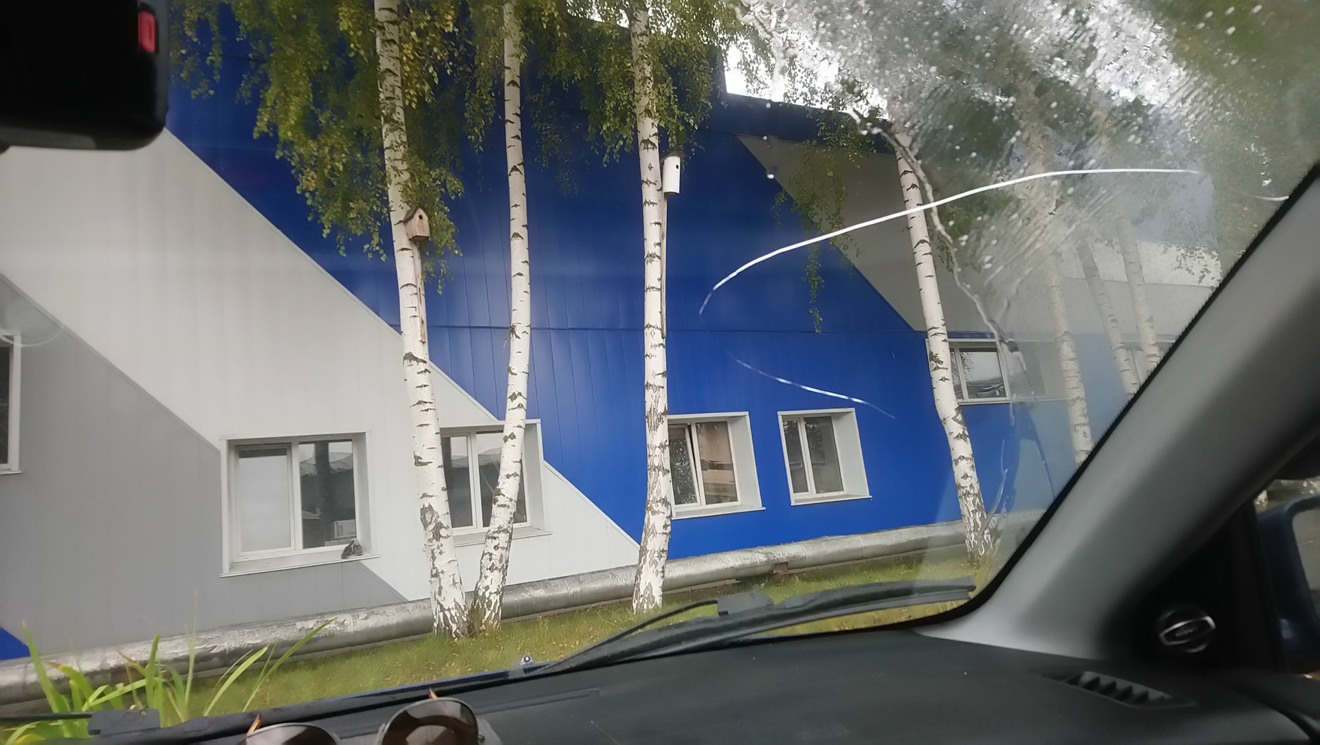 Замена лобового стекла с обогревом. — Mitsubishi Lancer IX, 1,6 л, 2007 ...