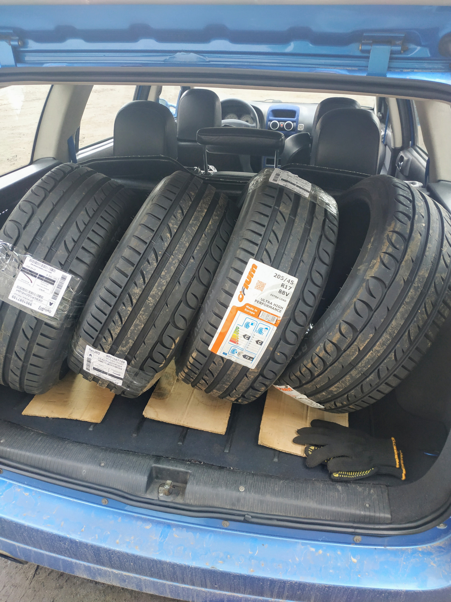 ORIUM UHP 205/45/17 — Opel Astra G OPC, 2 л, 2003 года | шины | DRIVE2