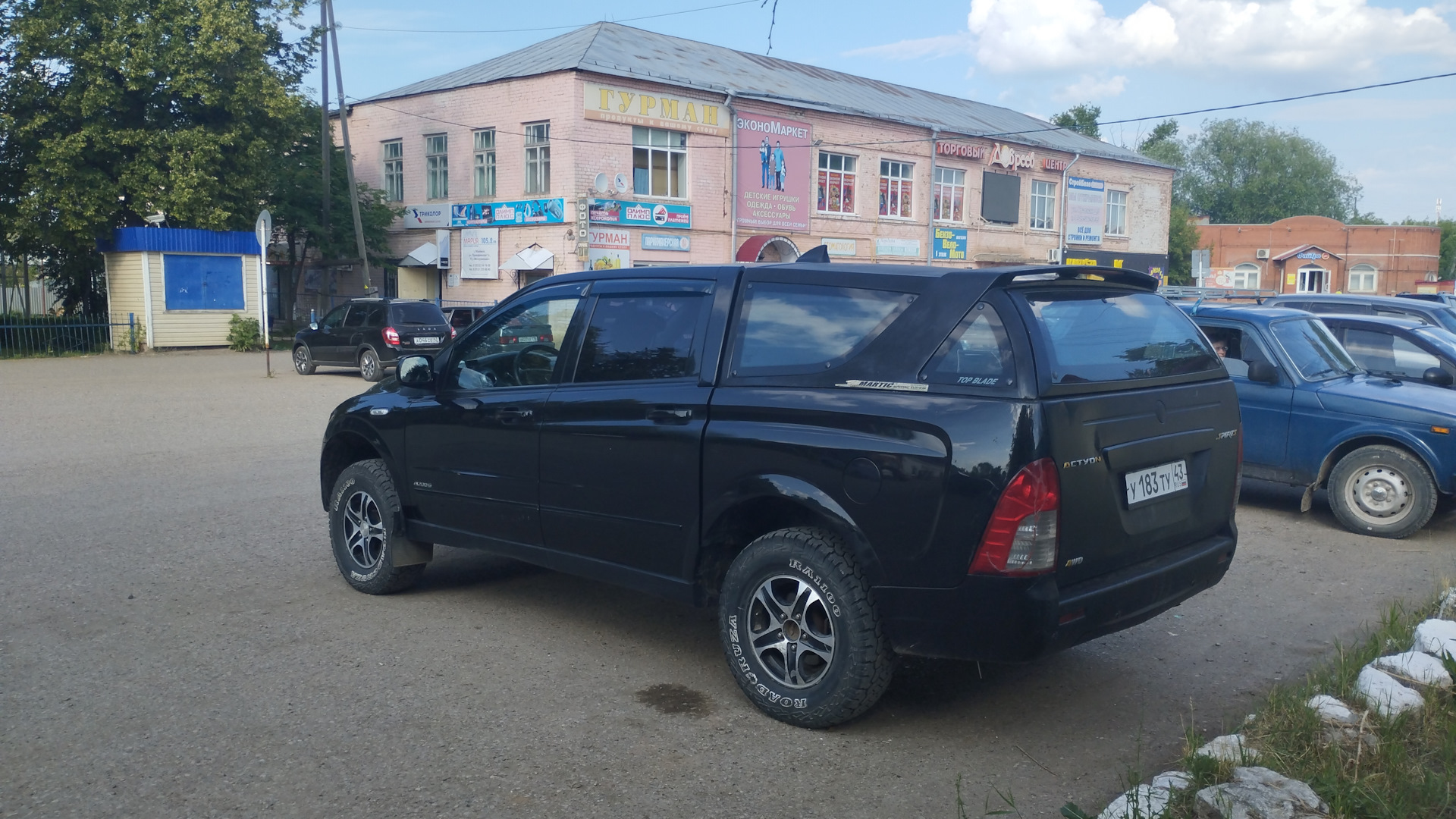 SsangYong Actyon Sports (1G) 2.0 дизельный 2010 | Носорог на DRIVE2