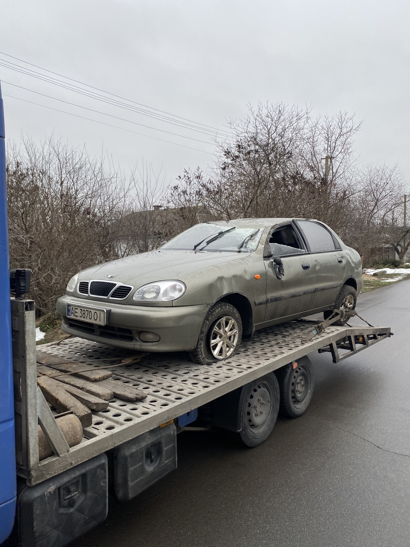 Ну вот и все. (продажа Авто после ДТП) — Daewoo Lanos, 1,5 л, 2007 года |  продажа машины | DRIVE2