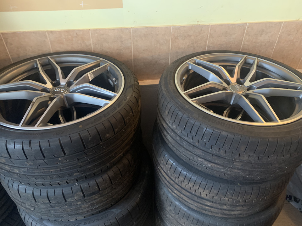 Шины летние Michelin 295/30 R19, кованые диски Германия 11Jx19 ET42 ...