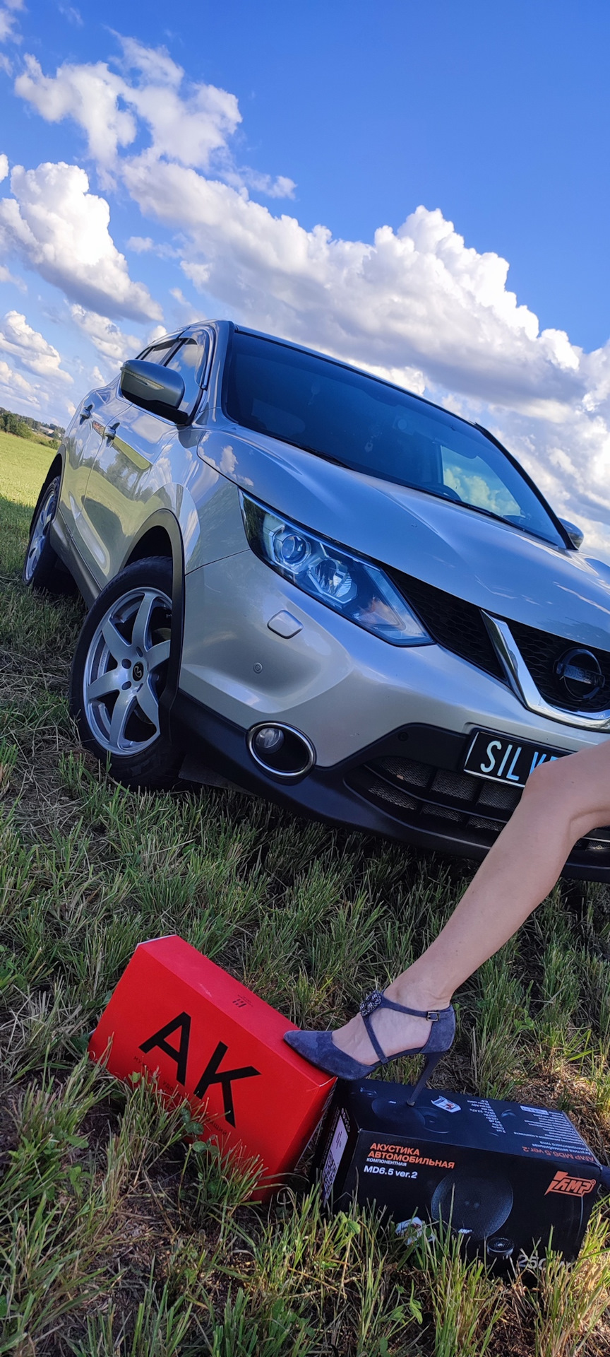 ♌256ヅ Урал или АМР — Nissan Qashqai (2G), 2 л, 2014 года | автозвук | DRIVE2