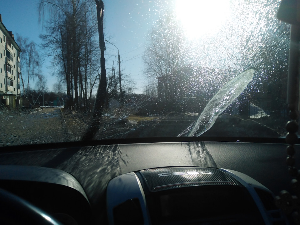 Китайские форсунки омывателя😁 — KIA Ceed SW (1G), 1,6 л, 2009 года ...