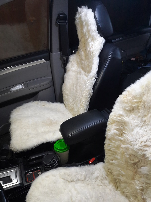 Накидки на сиденья — Mitsubishi Pajero Sport (2G), 2,5 л, 2013 года ...