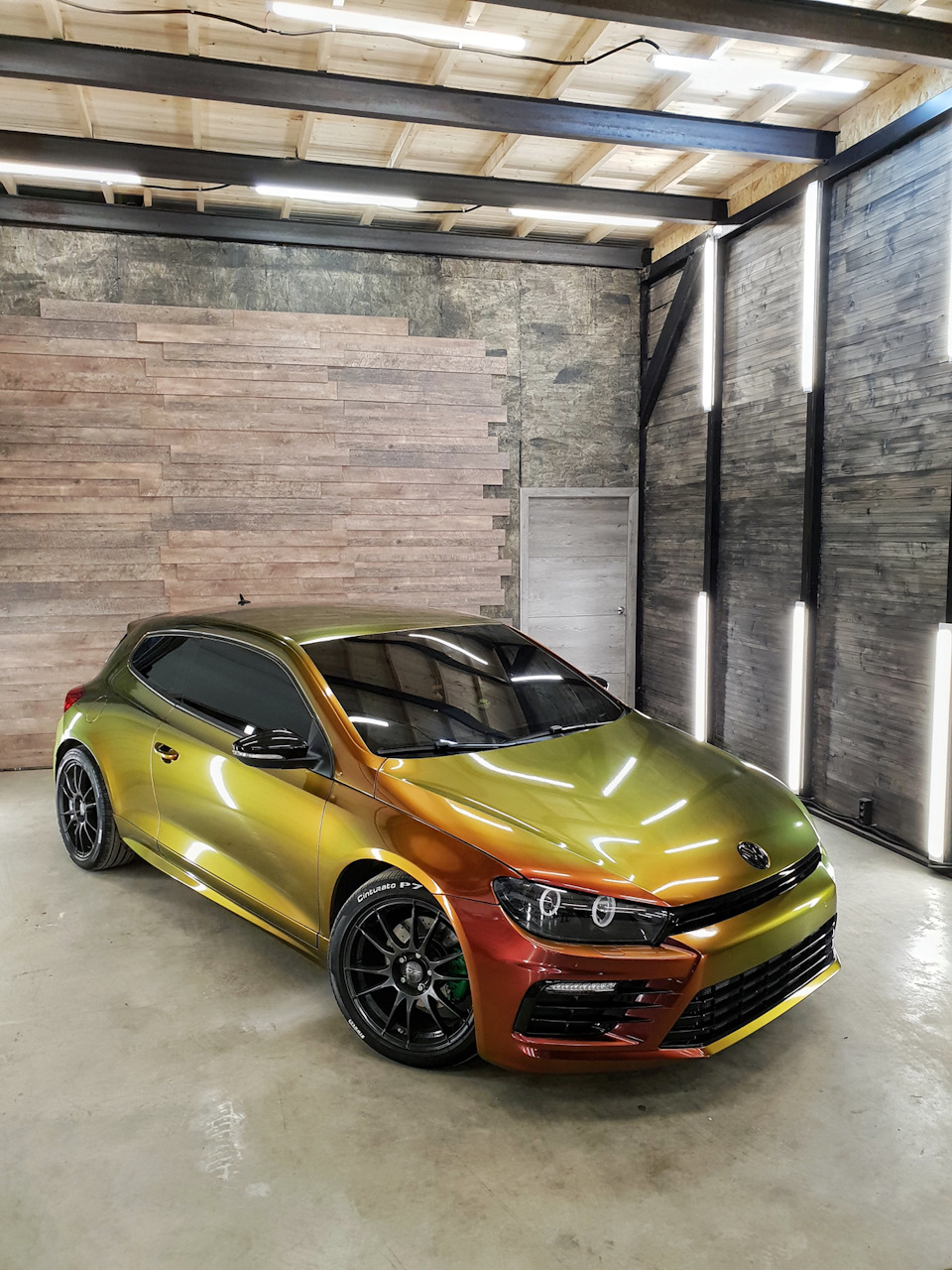 Scirocco Volkswagen коричневый