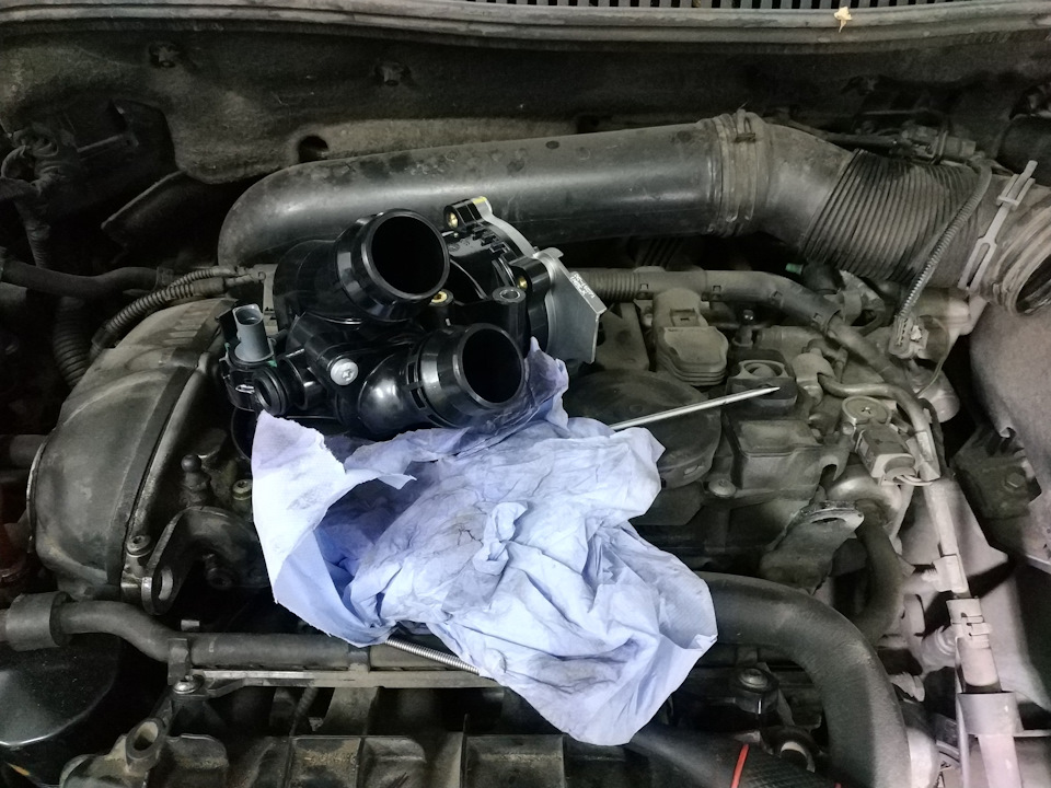 Замена термостата Ауди, Шкода, Фольксваген 1.8, 2.0 — АвтоТехЦентр VAG ...