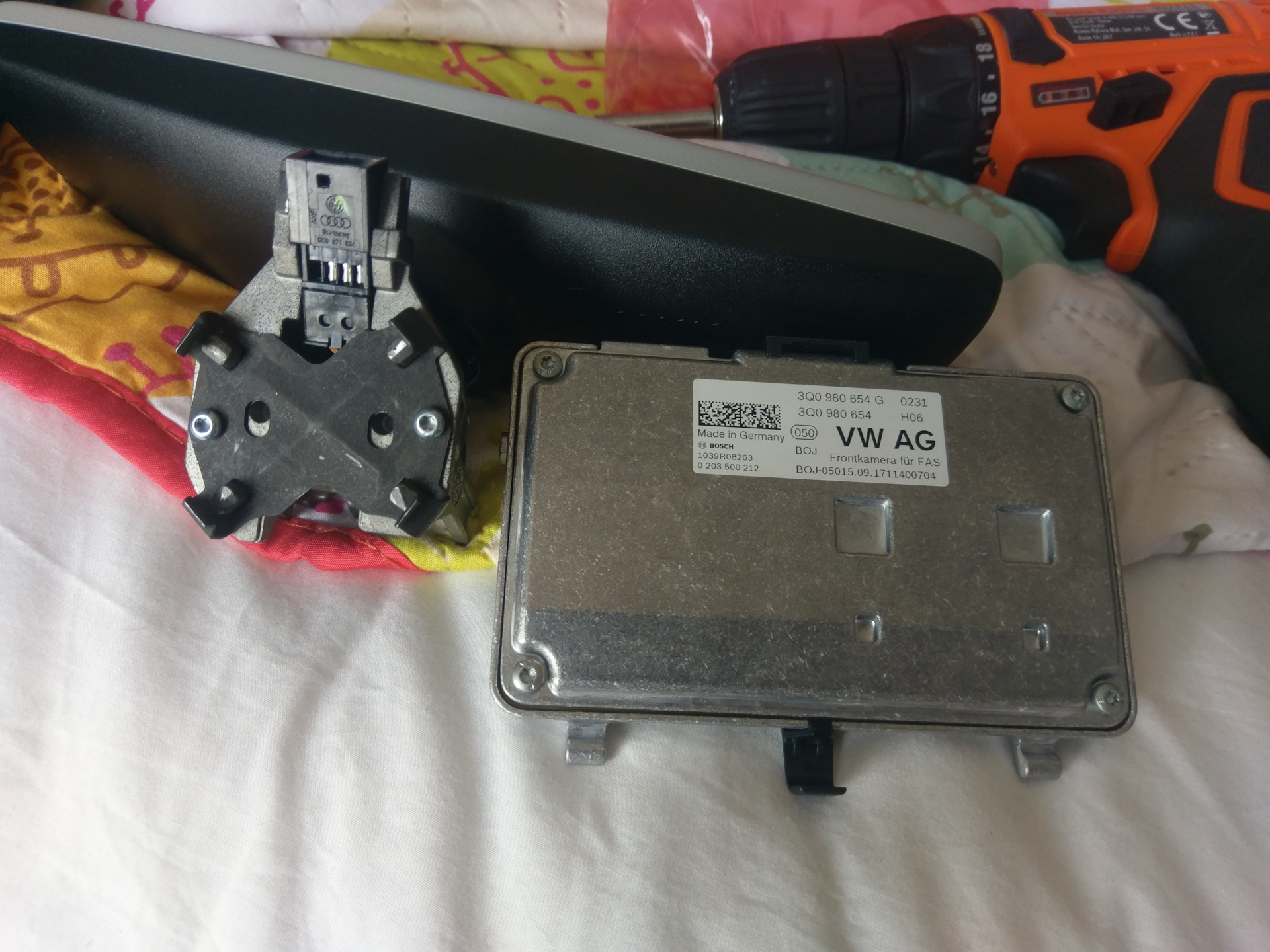 Seat Ateca PRQK1 Retrofit Front Assist Camera ( 3Q0980654L ) — SEAT Ateca, 1,6 л, 2016 года