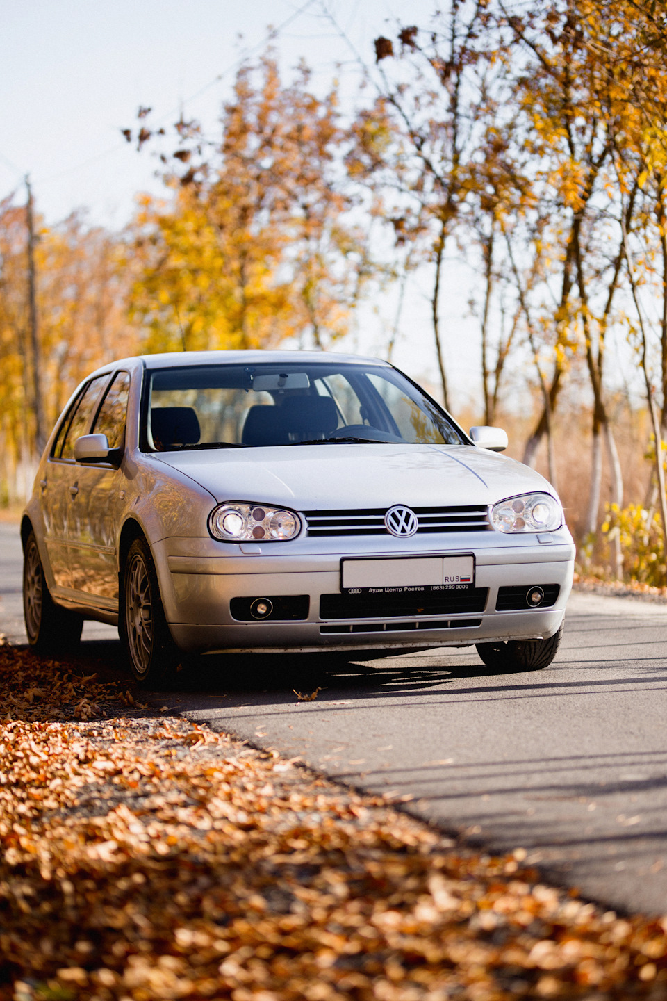 Volkswagen Golf 4 природа