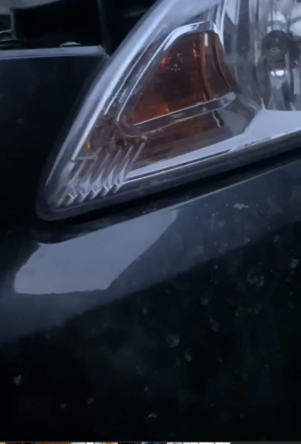 Зазор бампера — Ford Focus Sedan II, 1,6 л, 2009 года | расходники | DRIVE2