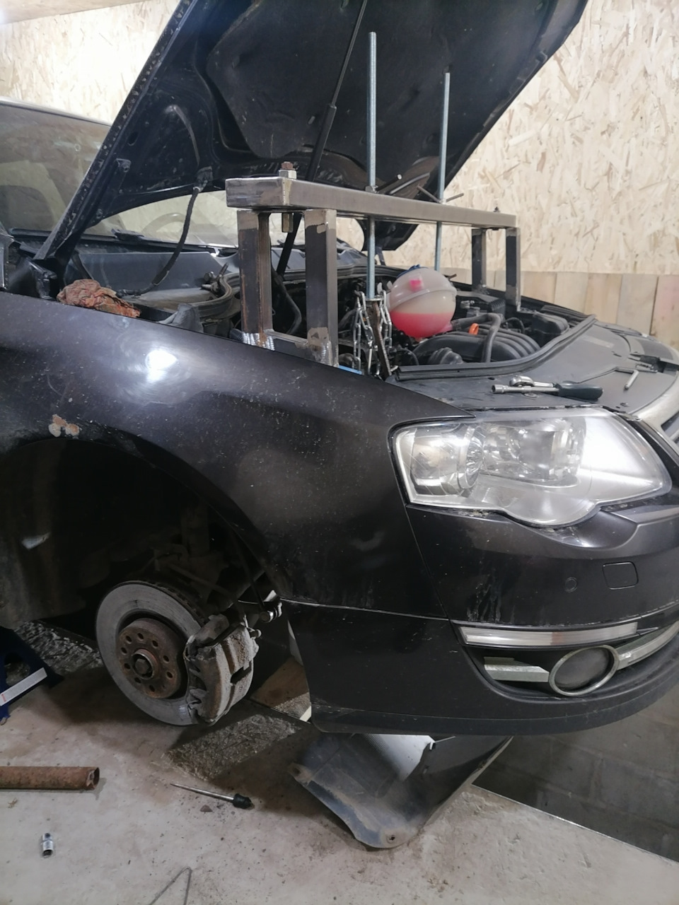 Удаление балансирных валов! — Volkswagen Passat B6, 2 л, 2007 года ...