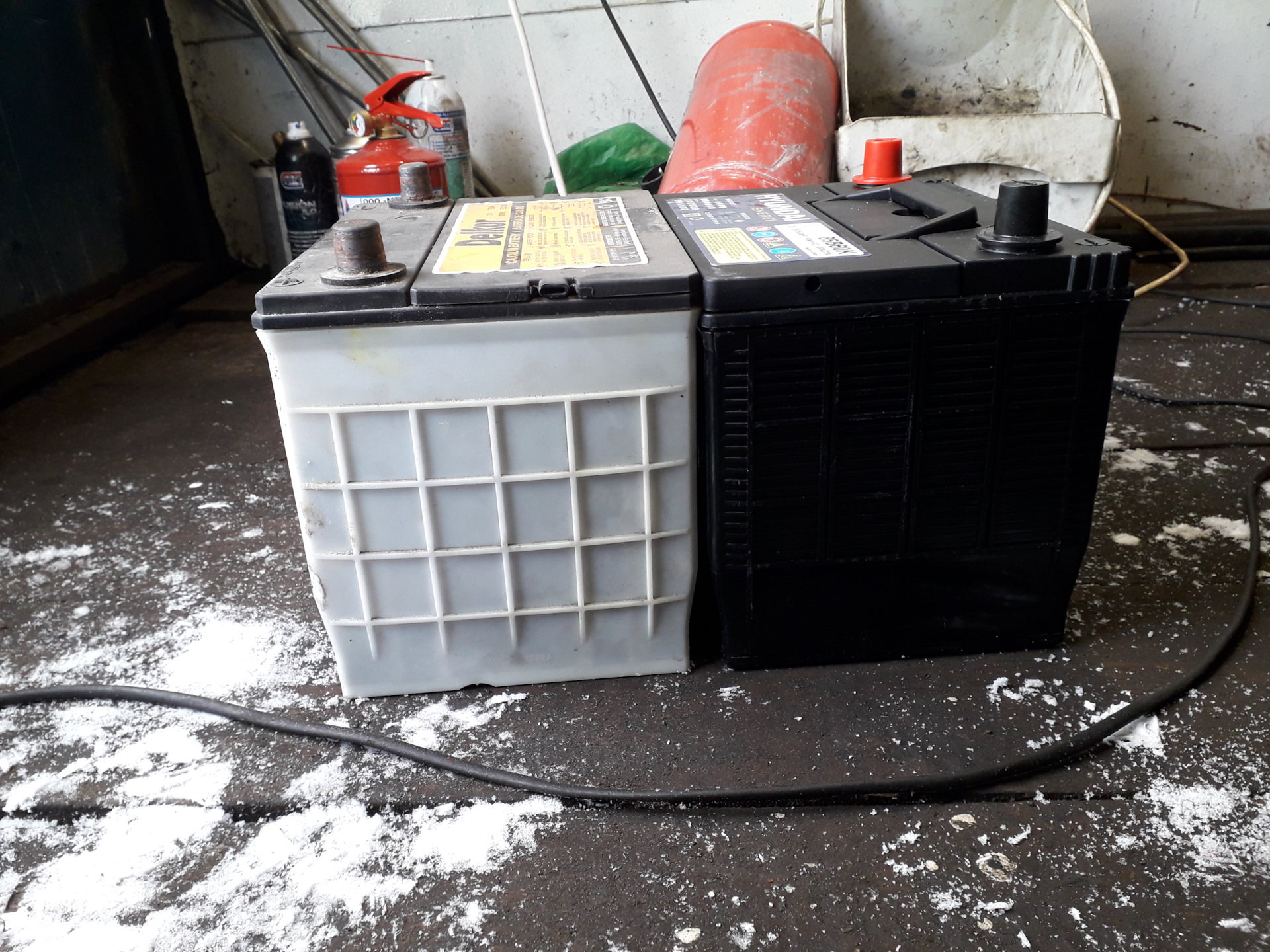 Аккумулятор под штатный размер Дэу Нексия — DRIVE2