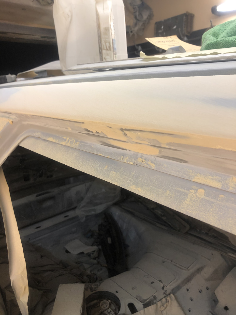 вопрос по шпаклевке — Сообщество «Всё о Краске и Покраске» на DRIVE2