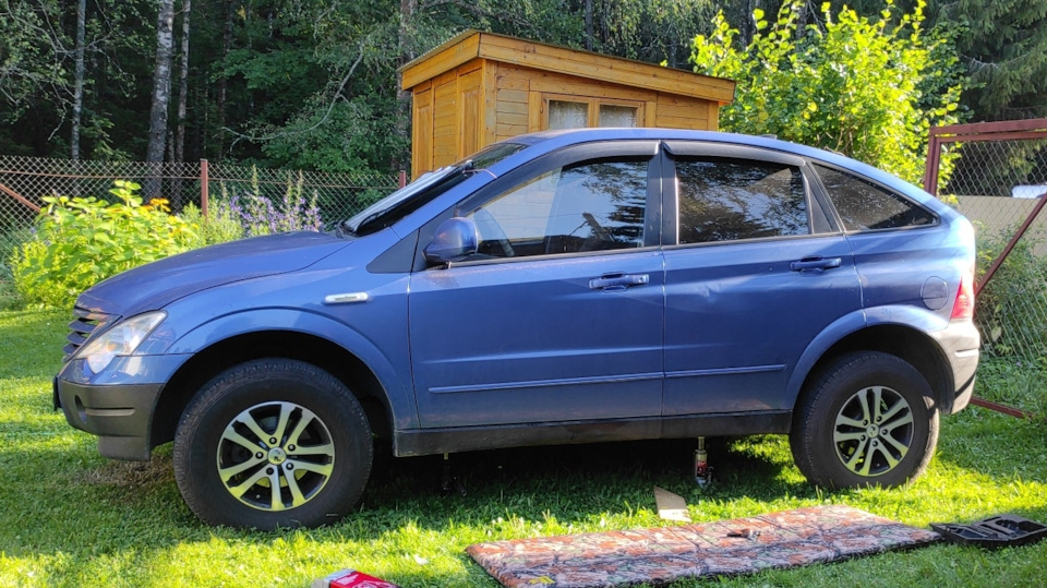 Пружины и клиренс. Вопрос. — SsangYong Actyon (1G), 2 л, 2008 года ...