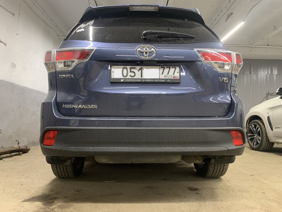 Photo from the logbook Toyota Highlander (XU50)