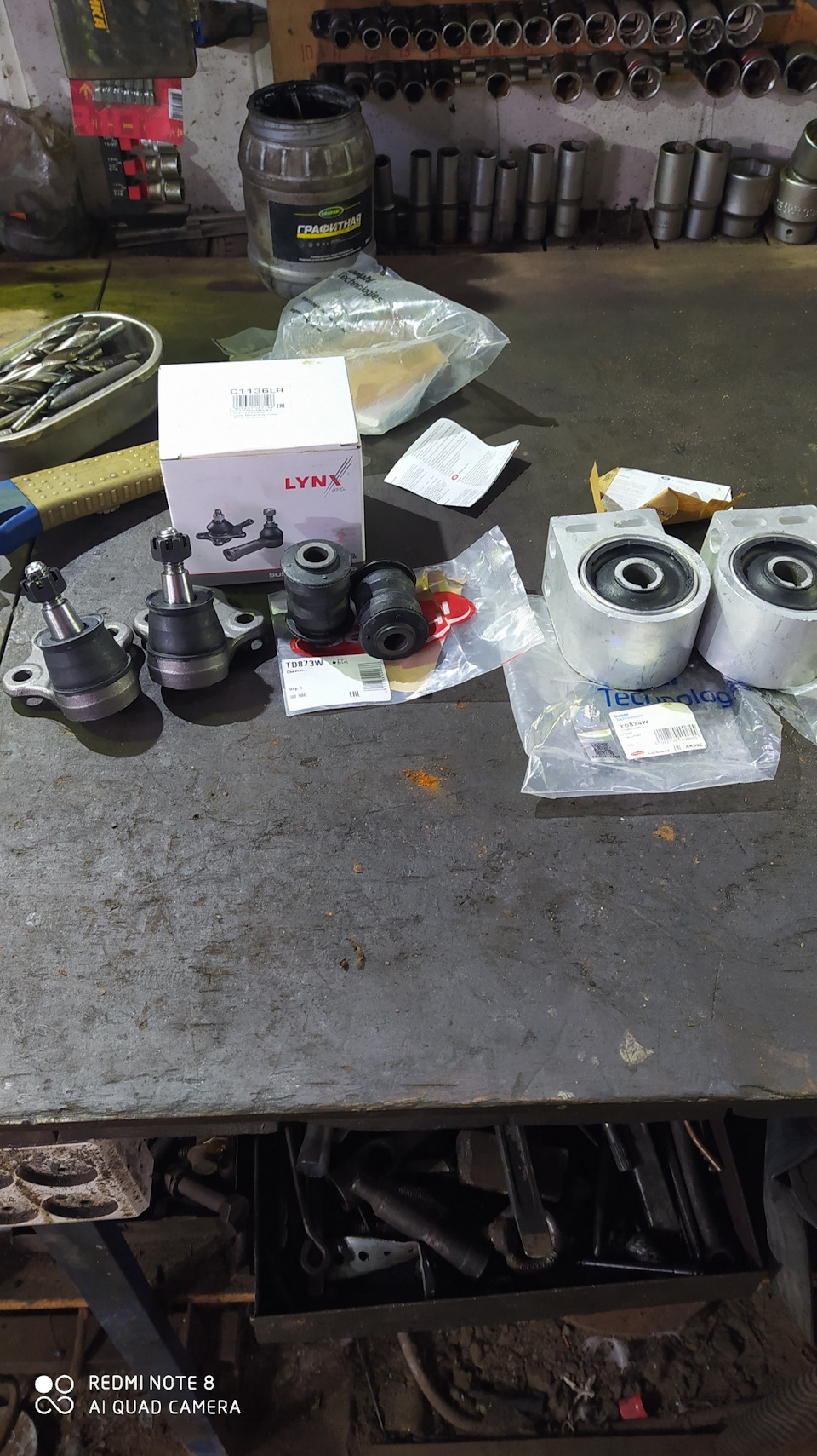 Bilstein B12 Pro-Kit, готовимся к сезону) — Skoda Superb Mk1, 1,8 л ...