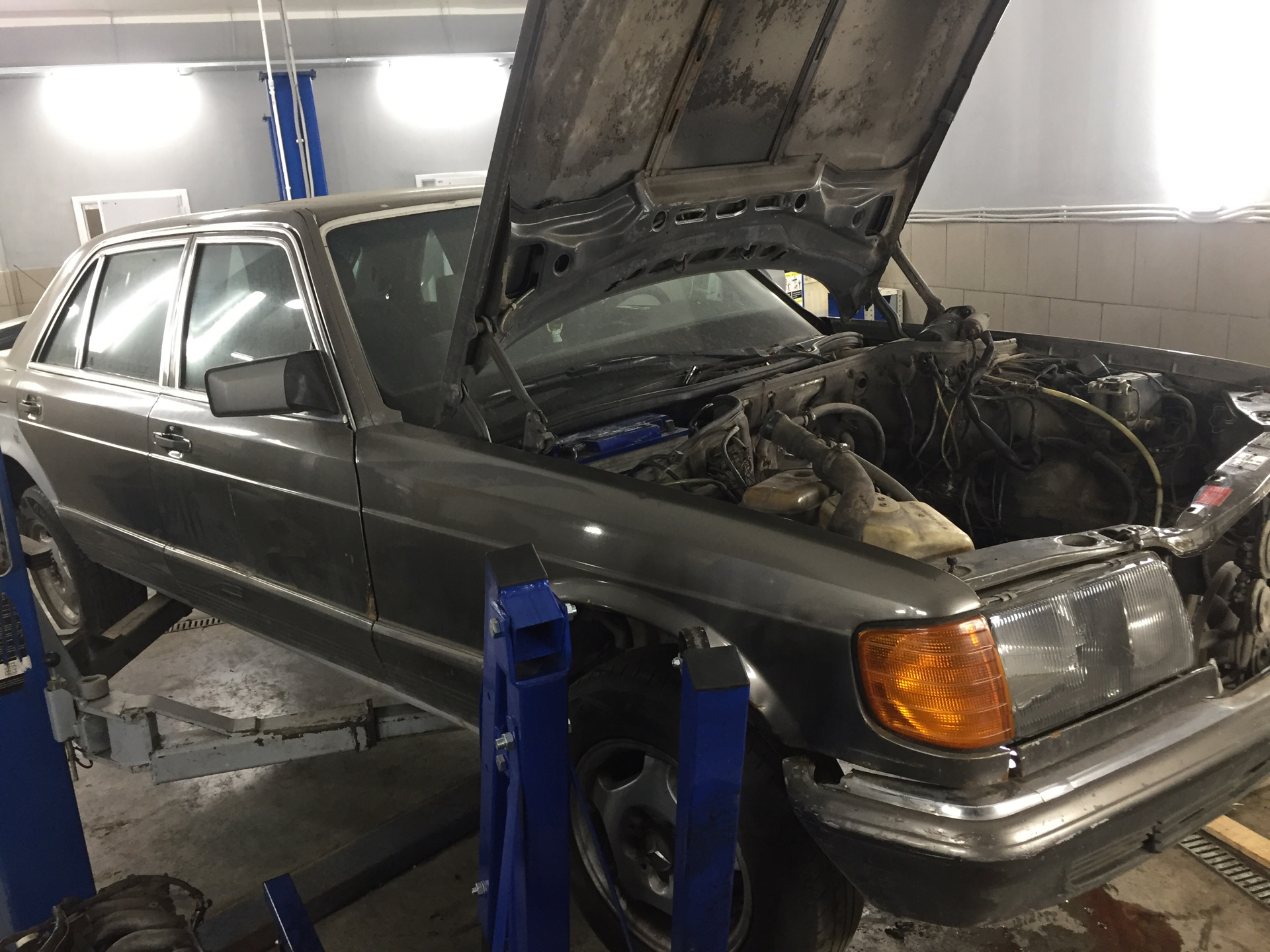 Замена Двс на мерседесе — VARAOSA на DRIVE2