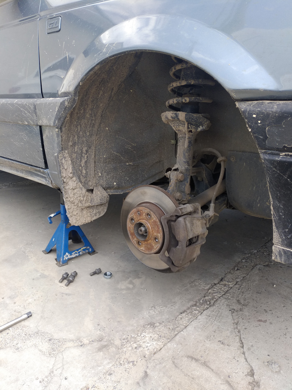 быстрая замена пыльника гранаты — Volkswagen Passat Variant (B3), 1,8 л ...