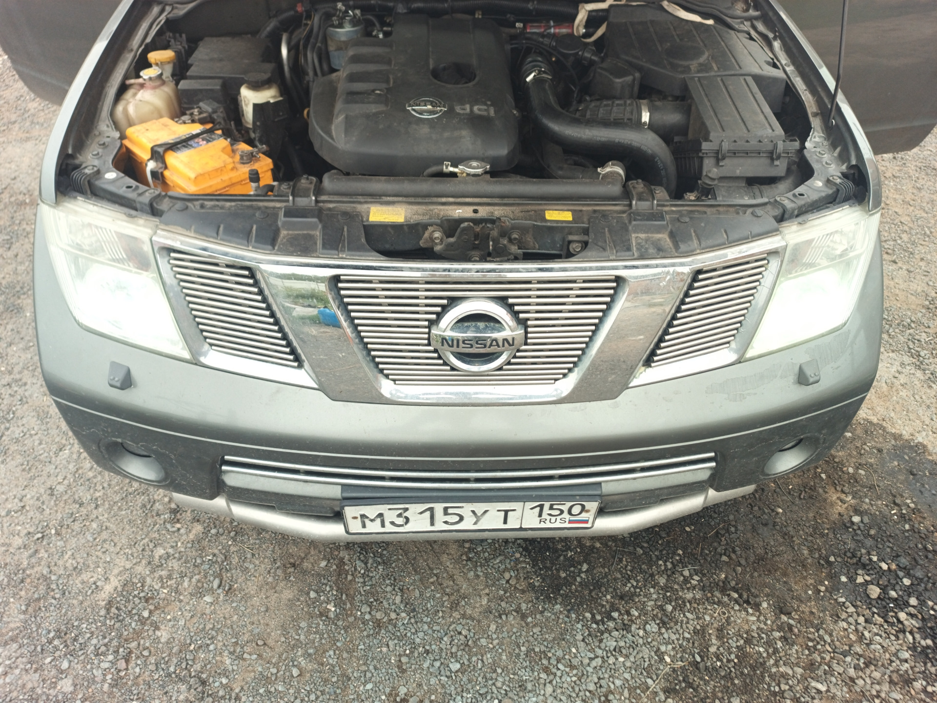По традиции чипанул ну и поставил лед лампы вместо штатных d2s — Nissan ...