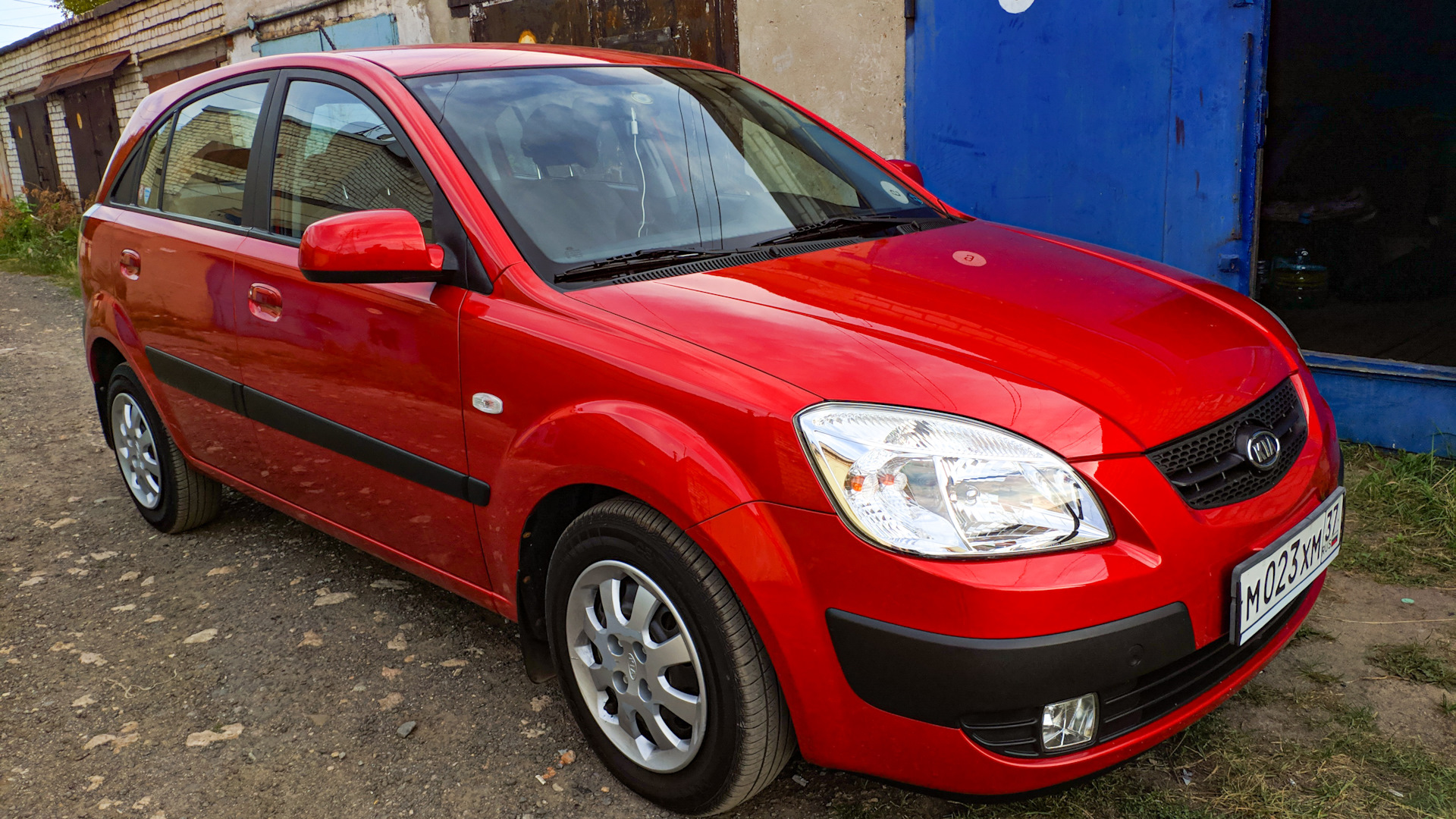 KIA Rio (2G) 1.4 бензиновый 2009 | Аленький цветочек на DRIVE2