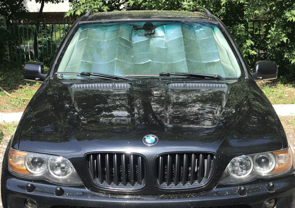 #48 Атермалка для нищих) Солнцезащитная шторка на лобовое стекло — BMW ...