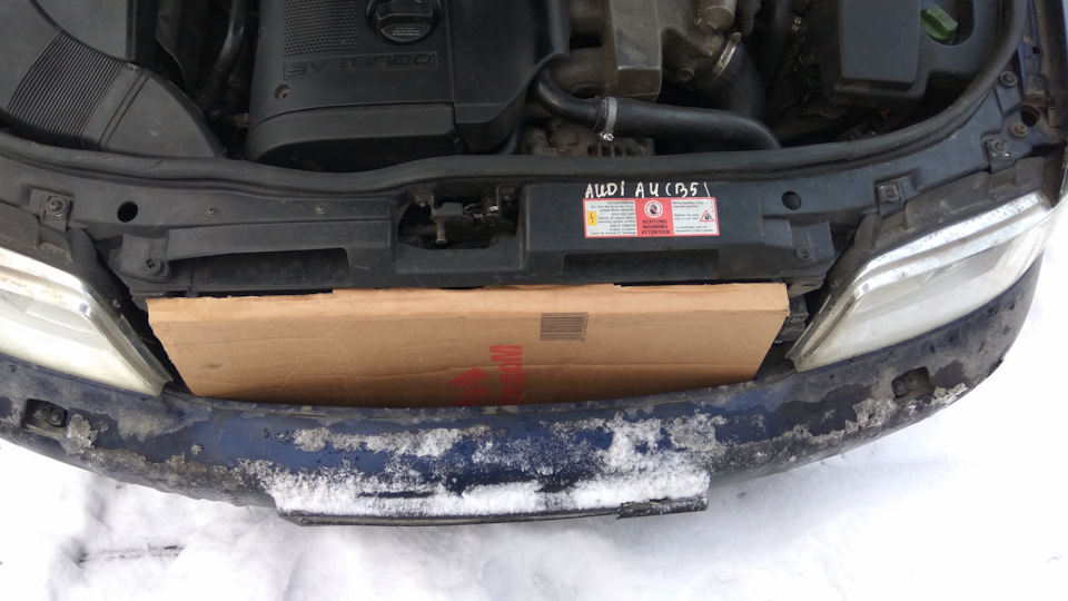 Что делать если термостат заклинил в открытом положении — Audi A4 (B5 ...